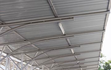 installing Burstallhill metal roofing